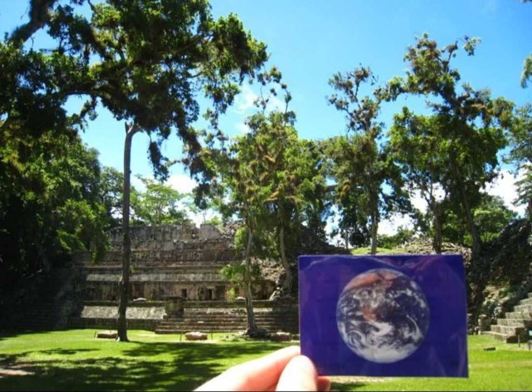The ancient city of Copán was #EarthFlagged!