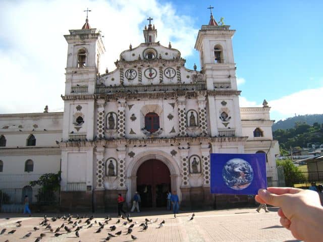 The Iglesia of Santa Maria de los Dolores was #EarthFlagged !
