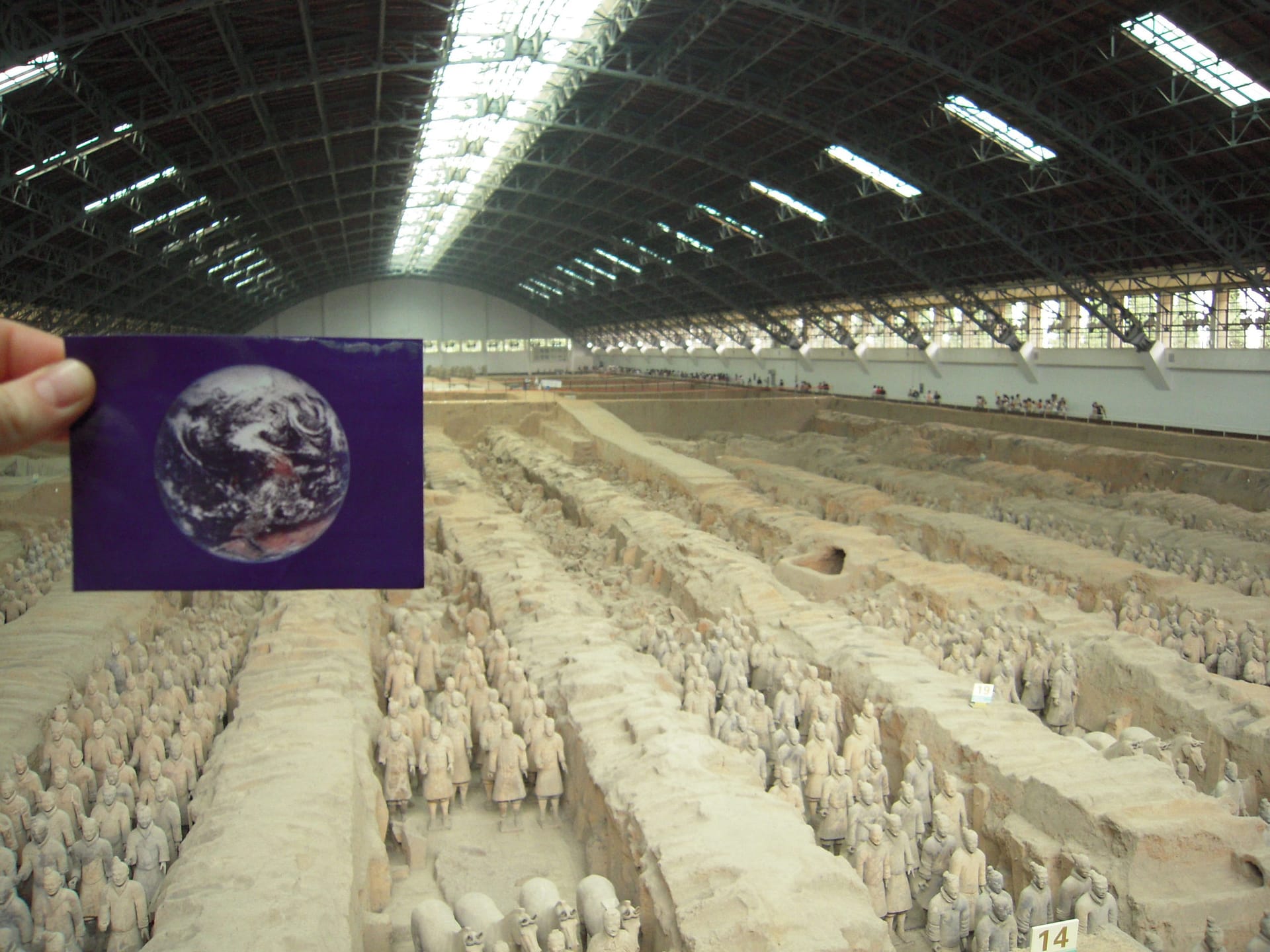 The Terracotta Army in Xi’An, China, was #EarthFlagged !
