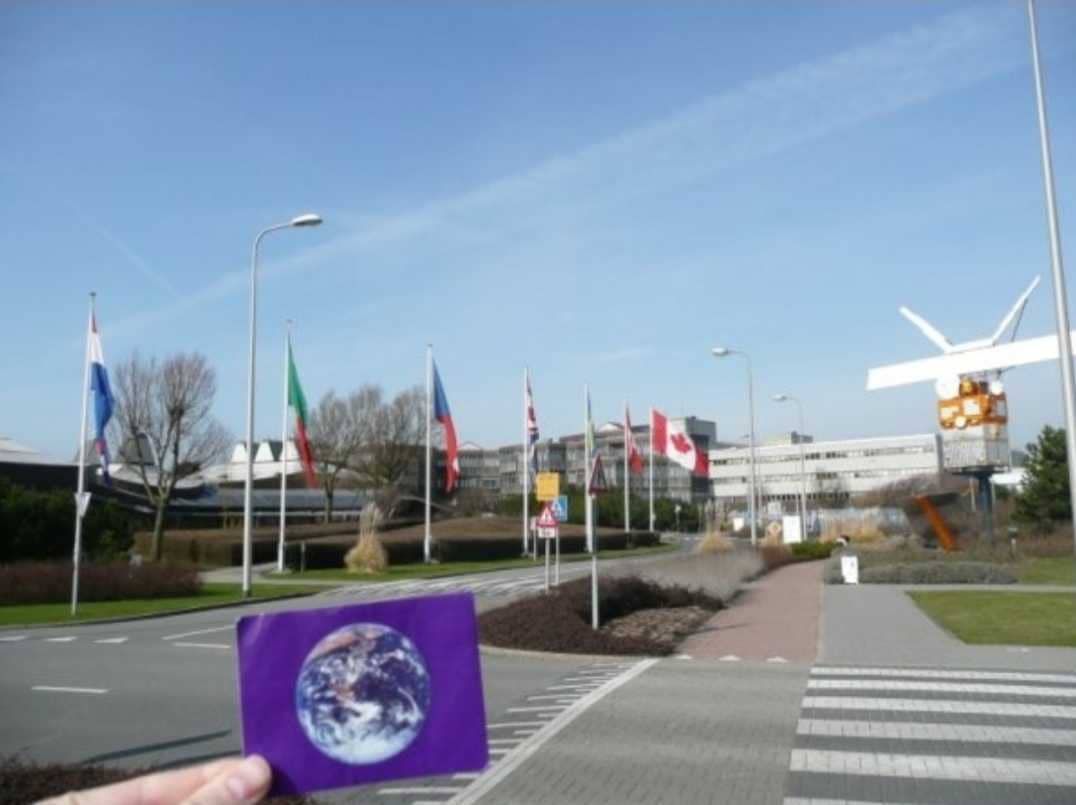 The European Space Research and Technology Centre (ESTEC) was #EarthFlagged !