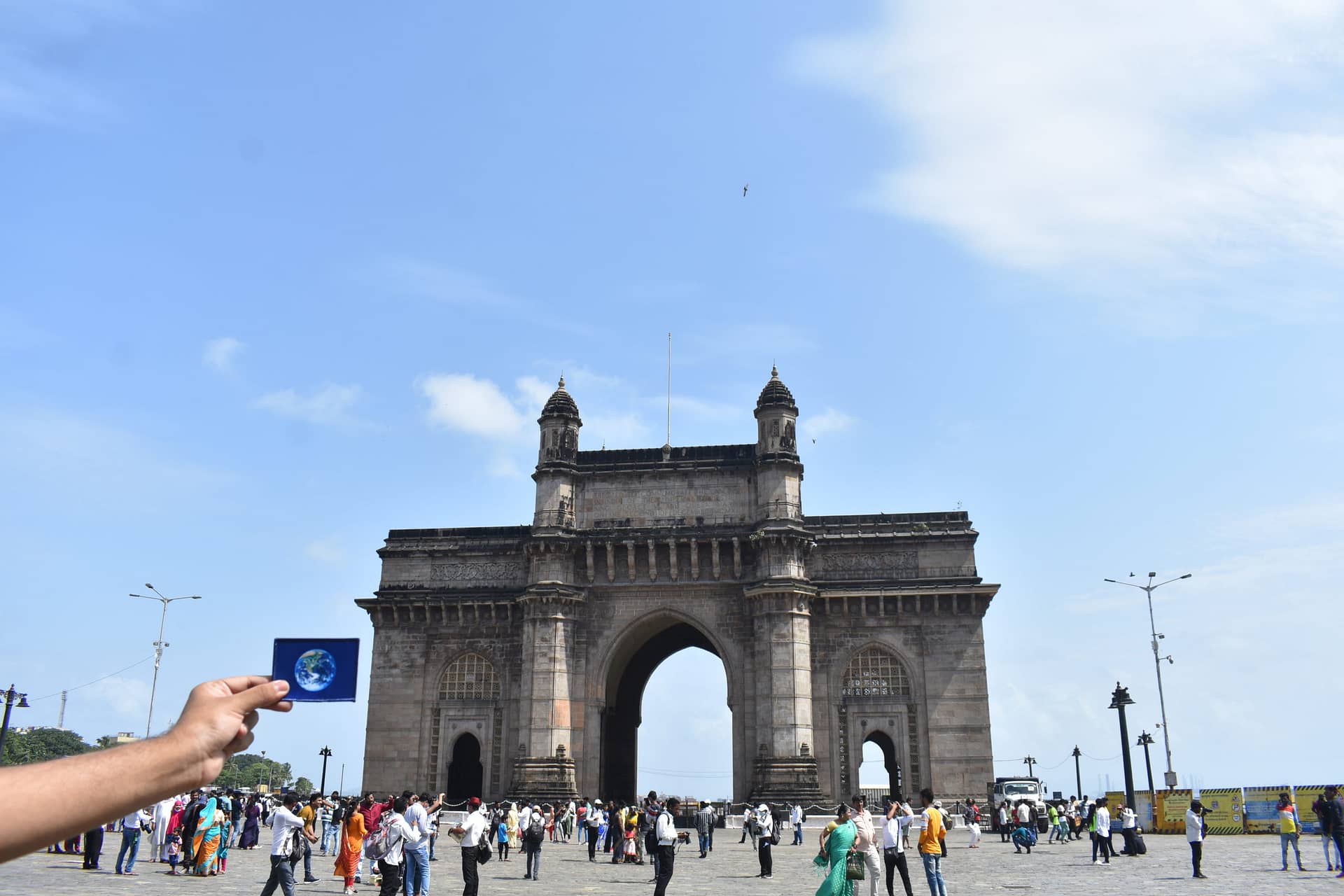 The Gateway of India was #EarthFlagged!